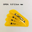Load image into Gallery viewer, Car OPEN Reflective Tape (4pcs)