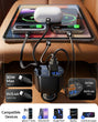 Load image into Gallery viewer, 4 IN 1 Retractable Car Phone 120W Fast Charger
