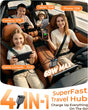 Load image into Gallery viewer, 4 IN 1 Retractable Car Phone 120W Fast Charger
